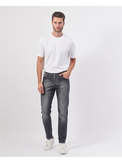 Jean slim gris SetteMezzo avec 5 poches SETTE/MEZZO | MARTEDENIM