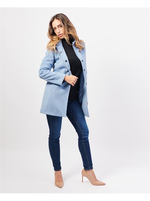 Manteau femme SetteMezzo en tissu SETTE/MEZZO | MWCAP116-DELFINOPOLVERE