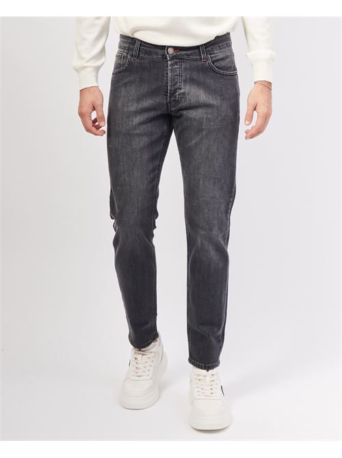 Jean slim homme SetteMezzo avec 5 poches SETTE/MEZZO | SATURNODENIM