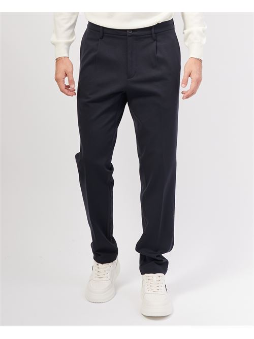 Pantalon bleu SetteMezzo en coton SETTE/MEZZO | SECOP7148016