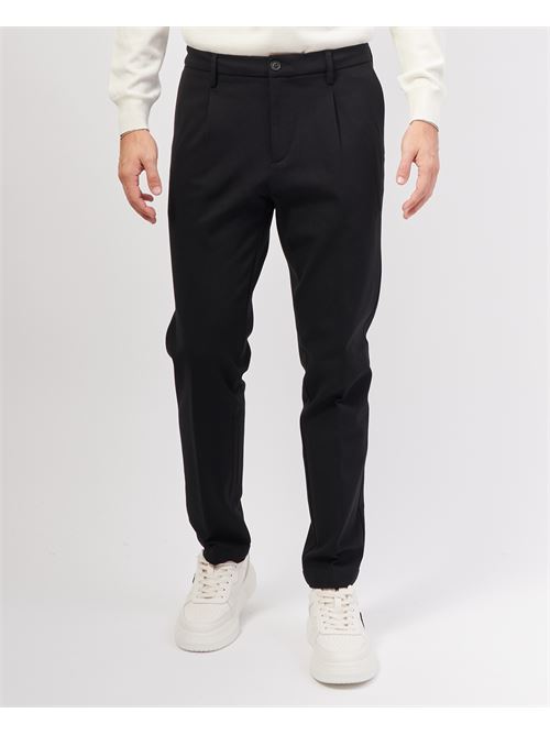 Pantalon SetteMezzo noir en coton SETTE/MEZZO | SECOP7148019