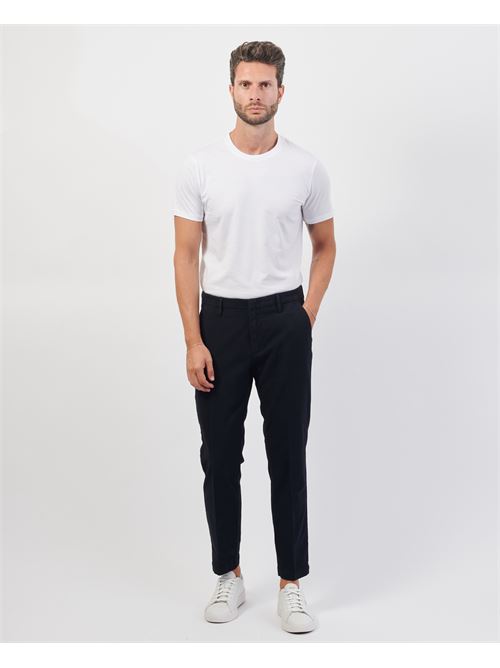 Pantaloni uomo Settemezzo effetto impunturato SETTE/MEZZO | SEMIA8177016