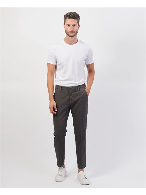 Pantaloni uomo Settemezzo effetto impunturato SETTE/MEZZO | SEMIA8177880