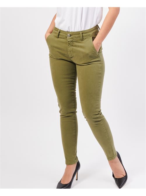 Pantalon slim femme SetteMezzo SETTE/MEZZO | T.AMERICAVERDE