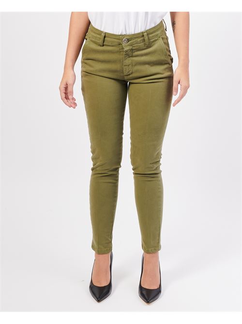 Pantalon slim femme SetteMezzo SETTE/MEZZO | T.AMERICAVERDE