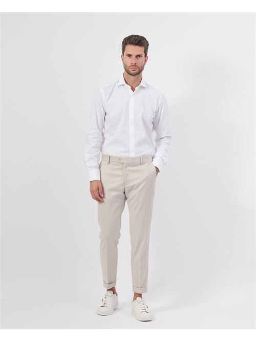 Pantaloni classico Settemezzo in misto lana SETTE/MEZZO | TENNESSEBEIGE