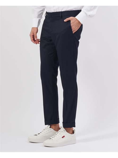 Pantaloni classico Settemezzo in misto lana SETTE/MEZZO | TENNESSEBLU