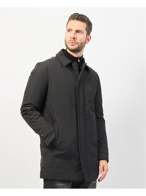 Veste noire col chemise homme Suns SUNS | GBS53032UBLACK