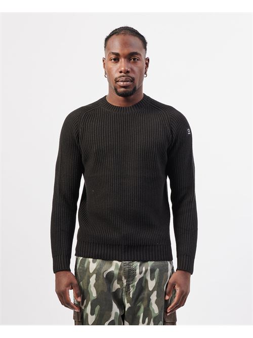 Pull homme Suns en c?te anglaise SUNS | MGS53008UBLACK