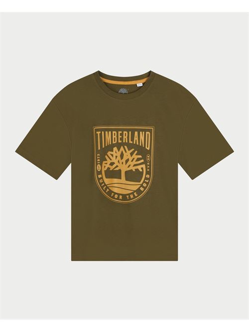 T-shirt ? col rond Timberland en coton TIMBERLAND | T6029164J