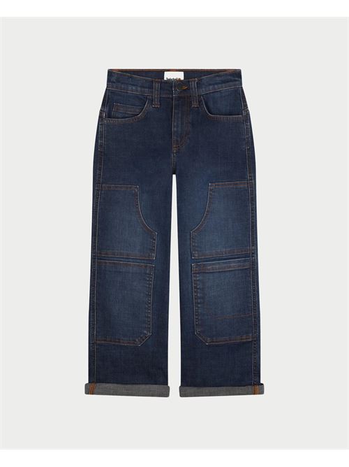 Timberland Kids Wide Leg Jeans With Pockets TIMBERLAND | T60339Z10