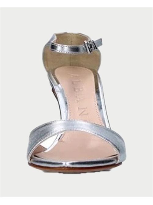 Albano women's sandals made of leather. ALBANO | 5301ARGENTO