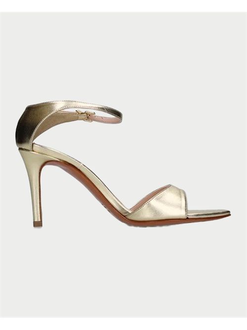 Albano women's leather sandal ALBANO | 5301PLATINO