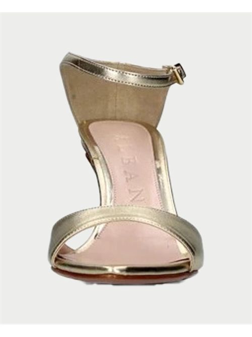 Sandales pour femmes Albano en cuir. ALBANO | 5301PLATINO