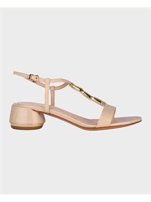 Albano sandal with applications ALBANO | 5303NUDE