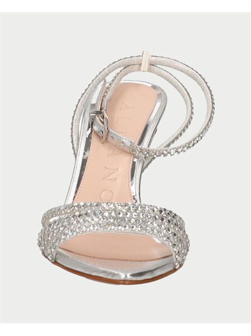 Albano women's sandals with rhinestones ALBANO | 5327ARGENTO