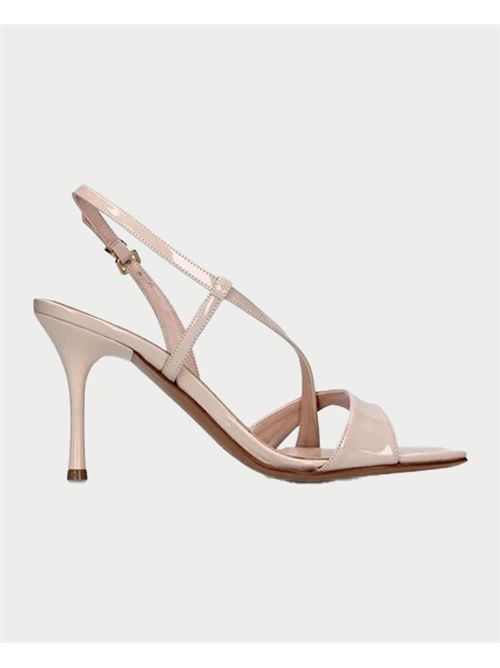 Albano Leather Sandals with Strap ALBANO | 5365BEIGE