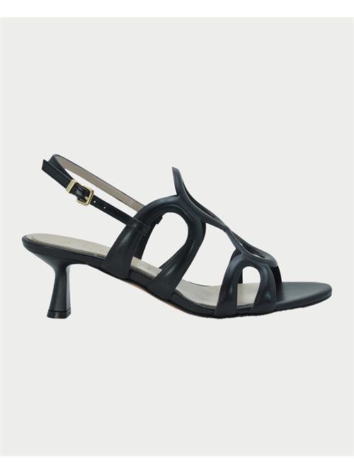 Sandales pour femmes Albano avec semelle en cuir ALBANO | 5379NERO