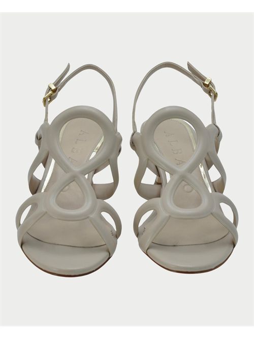 Albano women's sandals with leather sole ALBANO | 5379NUDE