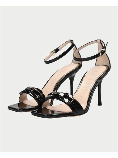 Sandales en cuir verni pour femme Albano ALBANO | 5383NERO