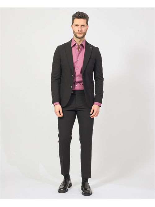 Bharnaba Single Breasted Black Men's Suit BHARNABA | ABS802-LOTONERO