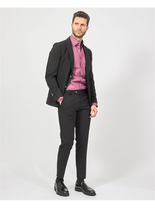 Costume homme noir à boutonnage simple Bharnaba BHARNABA | ABS802-LOTONERO