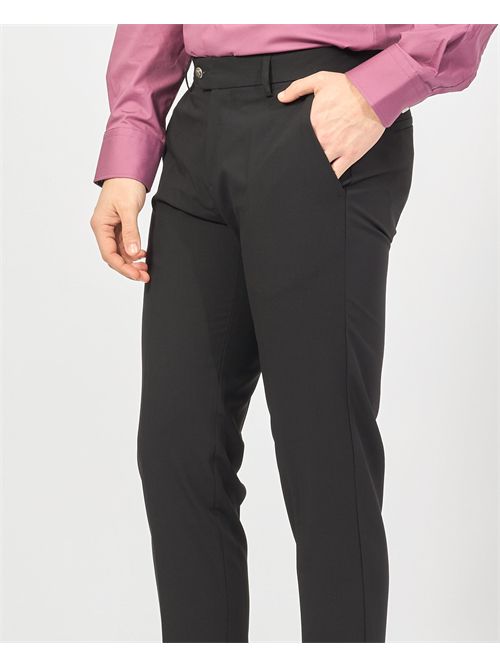 Bharnaba Single Breasted Black Men's Suit BHARNABA | ABS802-LOTONERO