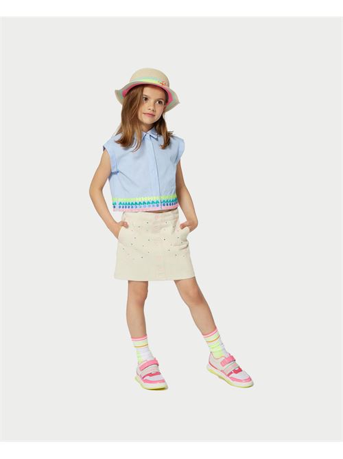 Billieblush Short Sleeve Shirt for Girl BILLIEBLUSH | U2084576F