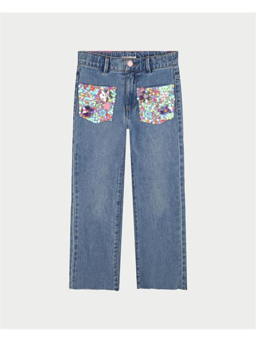 Billieblush Sequin Girls Jeans BILLIEBLUSH | U20849Z25