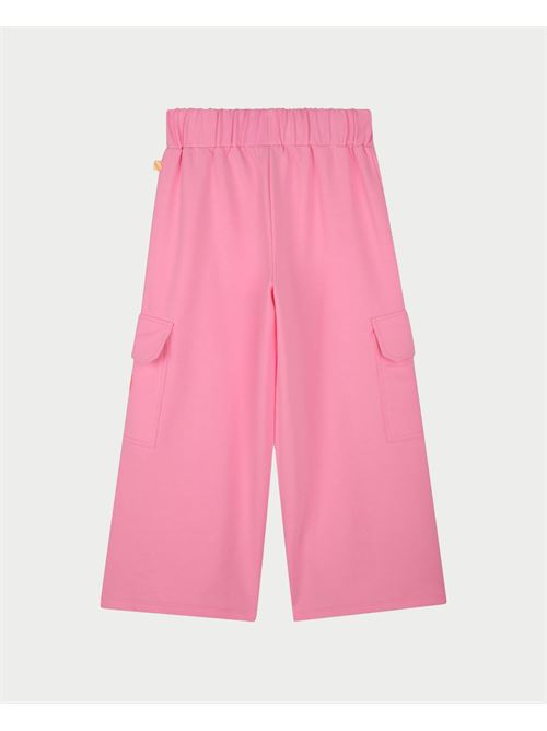 Pantaloni bambina Billieblush in cotone garzato BILLIEBLUSH | U20861462