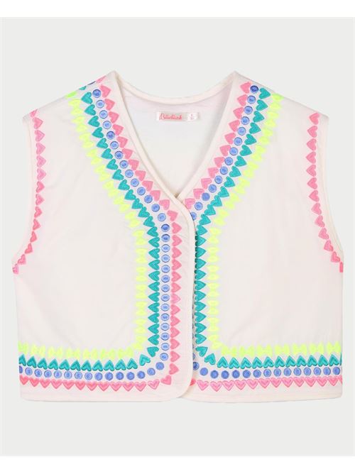 Gilet bambina Billieblush in popeline di cotone BILLIEBLUSH | U20875121