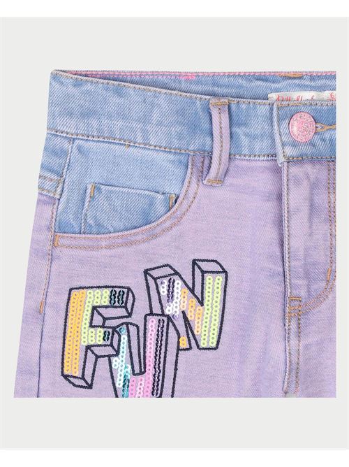 Billieblush denim shorts for girls BILLIEBLUSH | U20895Z13