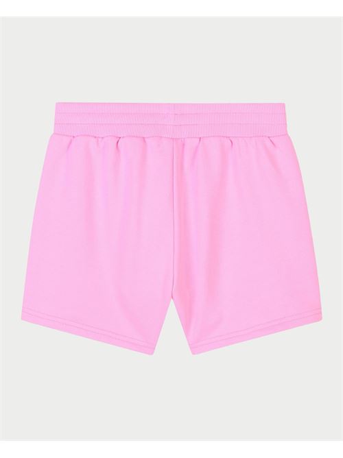 Billieblush pink shorts for girls with hearts BILLIEBLUSH | U20908462