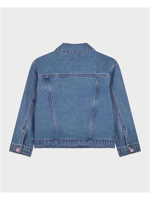 Veste en jean Billieblush avec poche à paillettes BILLIEBLUSH | U20914Z25