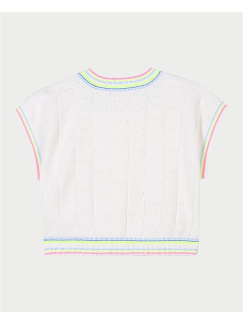 Billieblush Short Sleeve Sweater for Girls BILLIEBLUSH | U20935121