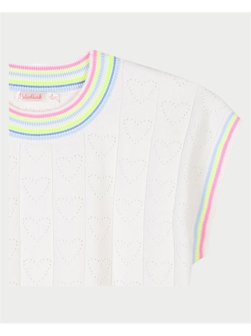 Billieblush Short Sleeve Sweater for Girls BILLIEBLUSH | U20935121