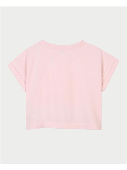 T-shirt rosa Billieblush in cotone per bambine BILLIEBLUSH | U2094445X