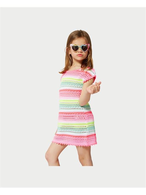 Vestito bambina Billieblush traforato BILLIEBLUSH | U20971Z41