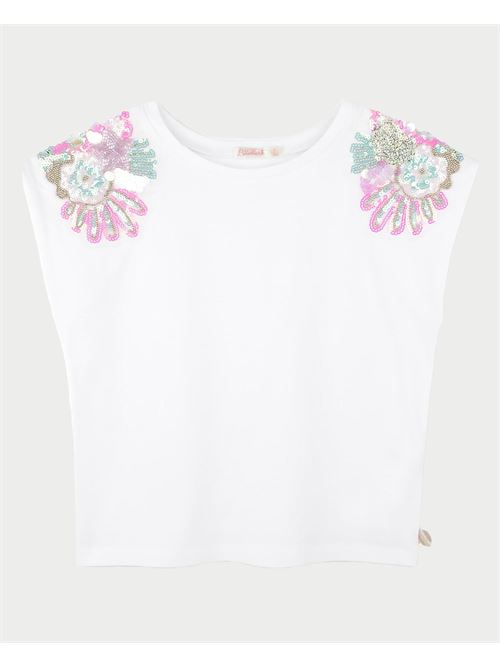 T-shirt à paillettes Billieblush pour fille BILLIEBLUSH | U2099410P