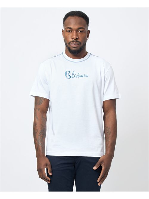 T-shirt en coton Blaine avec logo sur le devant BLAINE | IDNB08020741100