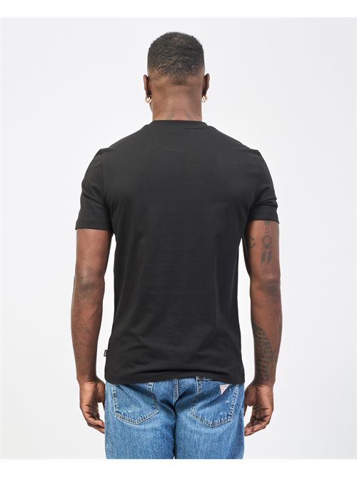 Men's Boss cotton T-shirt with logo on the chest BOSS | 50468347001