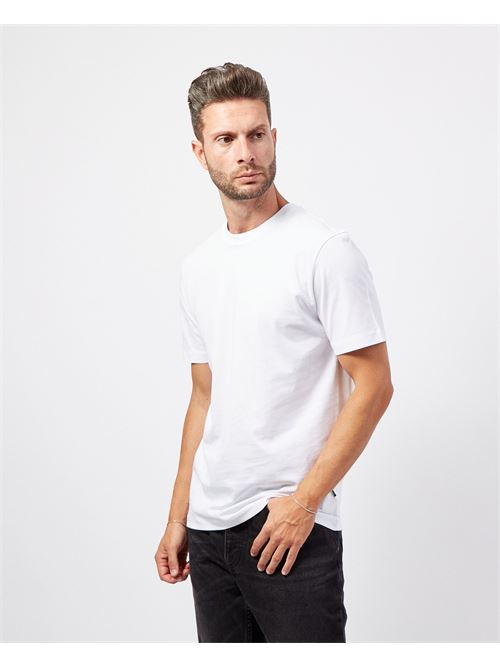 T-shirt uomo Boss in cotone con logo sul petto BOSS | 50468347100