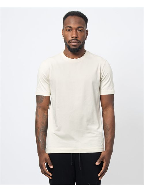 Men's Boss cotton T-shirt with logo on the chest BOSS | 50468347131