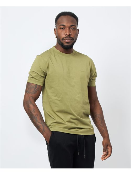 Men's Boss cotton T-shirt with logo on the chest BOSS | 50468347311