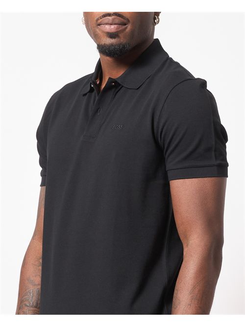 Boss regular fit men's polo shirt with embroidered logo BOSS | 50468362001