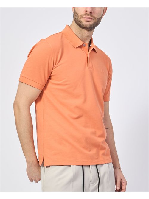 Polo uomo Boss regular fit con logo ricamato BOSS | 50468362823