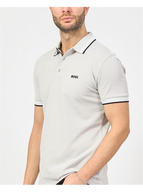 Polo uomo Paddy di Boss con bordi a contrasto BOSS | 50469055053