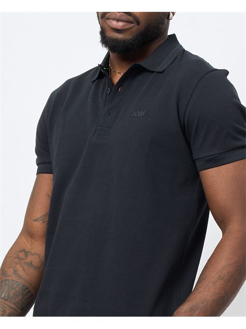 Paddy men's polo shirt by Boss with contrasting edges BOSS | 50469055411