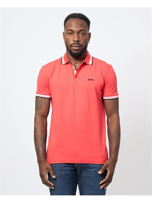 Polo homme Paddy de Boss avec bords contrastés BOSS | 50469055641