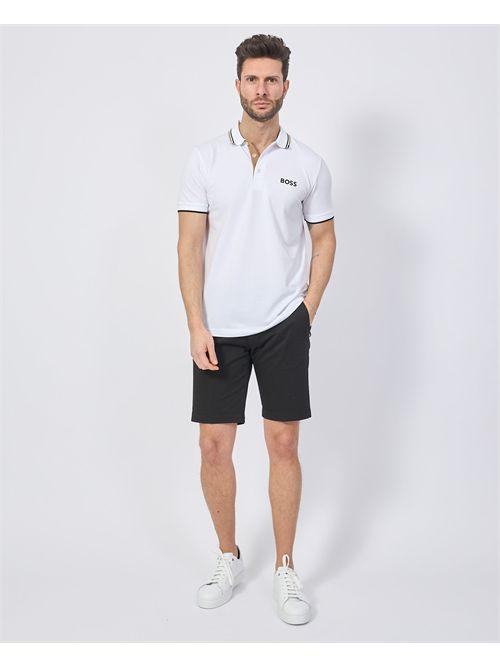 Polo en coton mélangé pour homme Boss BOSS | 50469102103